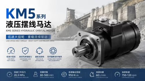 Últimos blogs de la empresa sobre KM5 Análisis de selección del motor hidráulico en aplicaciones industriales pesadas de Italia: abordar los desafíos de carga radial y operación continua