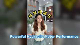 Vídeo de demostración del motor hidráulico.