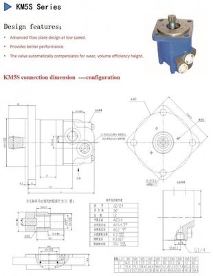 comprar Motor hidráulico de  del motor hidráulico de KM5 490ml/R Sauer online manufacture