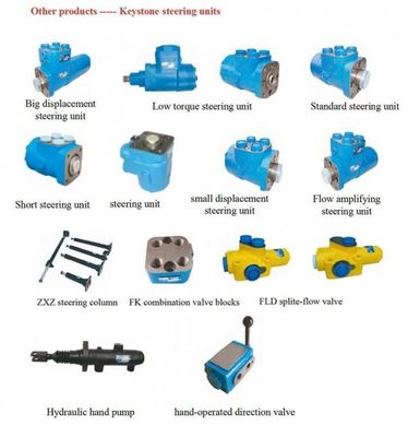 comprar Pompa hydráulica de dirección trapezoidal del motor 851 RPM de la órbita de las unidades 80cc/R Eaton online manufacture