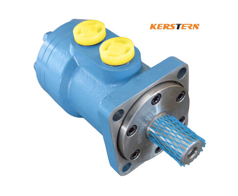 KM1 Orbital Hydraulic Motor for Drilling Head Drives | Low-Speed High-Torque Motor with Multiple Displacement and Mounting Options